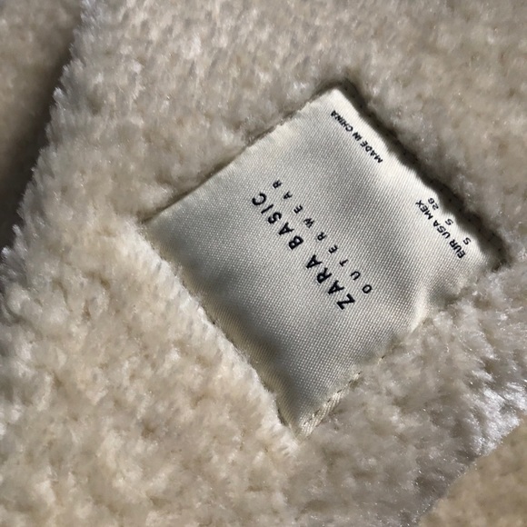 Zara Fall/Spring Baby Blue Suede Jacket - Picture 2 of 2